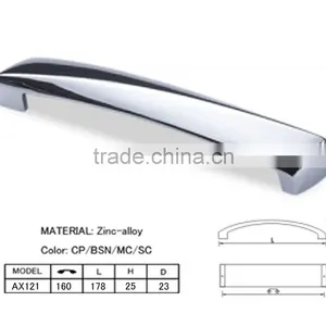 Kitchen Cabinet Handle, Furniture Hardware, Chrome Handle thumbnail-1