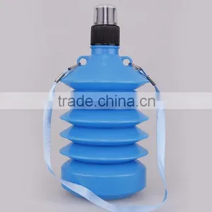 New 650ml Travel PE Scalable Bottle thumbnail-2