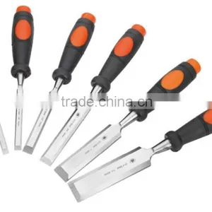 Chisel Wood Chisel With Two Color Plastic Handle thumbnail-1