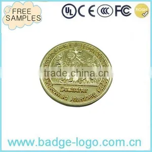 Gold Plate Metal Commemorative Coins thumbnail-1