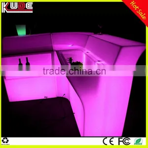 Restaurant Bar Counter/mobile Bar Counter With LED Light Remote Control thumbnail-1