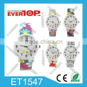 2016 NEW COLORFUL CHEAP LADY LEATHER WATCH ET1547 thumbnail-1