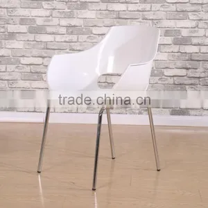 Famous Wood White Plastic Room Wholesale Armchair Replica PW007 thumbnail-3