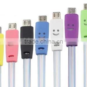 1m 3ft Hi Speed Cheap Flat Noodle Led Light Usb Cable For Charging thumbnail-3