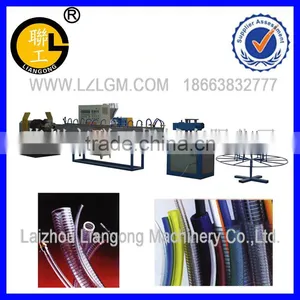PVC Steel Wire Strengthen Hose Production Line/plastic Pipe Making Machine/PVC Hose Making Machine thumbnail-4
