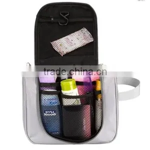 New Style Women&Man Fashion Functional Portable Hanging Folding Travel Cosmetic Bags,toiletry Bag With Hook thumbnail-6
