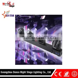 Colorful/White Beam 4 Heads Mini LED Moving Head Light Professional Stage Lighting thumbnail-4