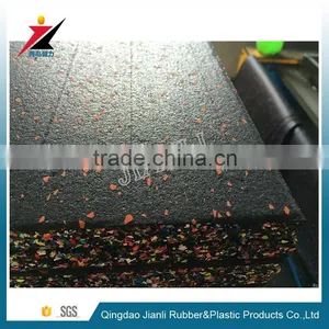 High Density Cheap Rubber GYM Floor Mat, Elastic Anti Slip Rubber Mat thumbnail-3