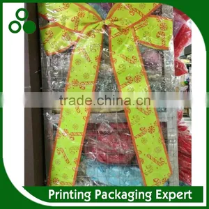 100% POLYESTER SATEEN RIBBON MADE CHRISTMAS BIG BOW thumbnail-2