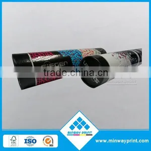 Custom Rigid Cardboard Paper Tube With Glossy Lamination Packaging for Lipbalm Lipstick Container Hot Sale at Competitive Price thumbnail-1