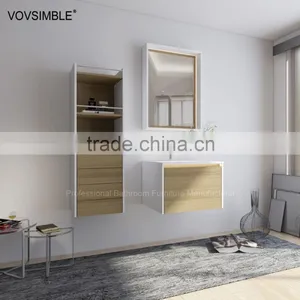 Wall Mounted Cabinet Double Sink Modern European Design Bathroom Cabinets thumbnail-1