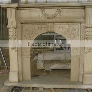Sandstone Fireplace thumbnail-1