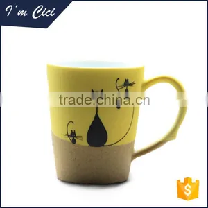 Personalized Cat Pattern Ceramic Coffee Travel Mug CC-C046 thumbnail-1