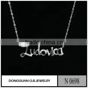 Clavicle Necklace Thick Pure Silver Costume Necklace thumbnail-1