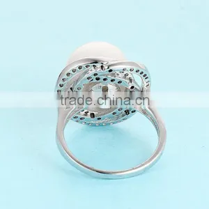 Ally Express Cheap Wholesale Ring Round Stone Women Accessrioes SRE168W thumbnail-5