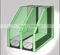 8mm Triple Double Silver Low-E Glass With ISO9001 and CCC Certificate thumbnail-4