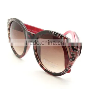 Good Quality and Competitive Price Hand Made With Diamond Round Sunglasses thumbnail-1