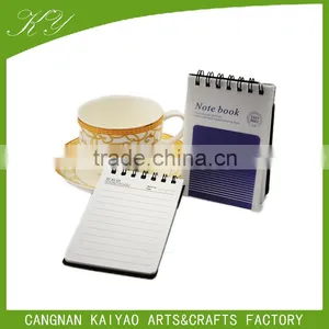 Customized Design Print Plain Paper Custom Printed Spiral Notebook thumbnail-3