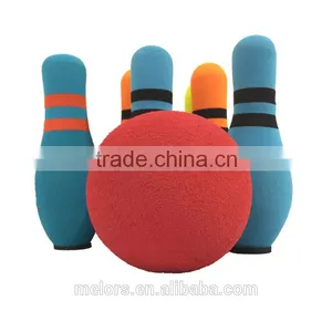 Melors OEM Mini Eva Bowling Toy Custom Kids Play Bowling Ball Baby Toy Bowling Pin thumbnail-3