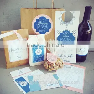 Blue Label Wedding Stickers Label Thank You Stickers Party Sticker Label thumbnail-1