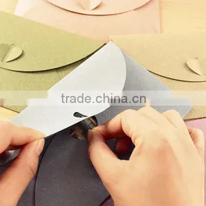 Button Envelopes for Party and Wedding With Yellow Green Black White Red Pink Colour thumbnail-1