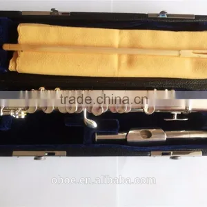 Cupronickel Body Piccolo With Silver Plated Keys and Body thumbnail-3