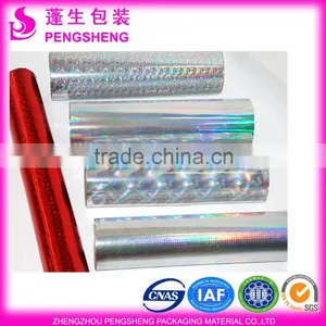 Metallic Silver Base Holographic Film Christmas Gift Packaging Material thumbnail-4