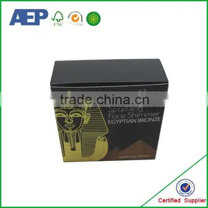 Custom Printed Recycleable Paper Black Box Packing With Lid thumbnail-5
