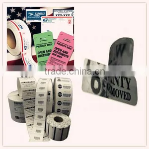 Custom Make Security Paper Stickers thumbnail-1