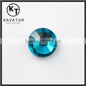 Indicolite Hot Fix DMC Rhinestone, Hot Fix Rhinestone,iron-on Rhinestone thumbnail-1