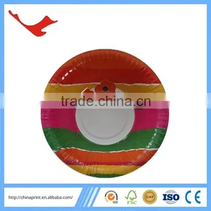 010 Decorated Printing Paper Plate With Raw Material thumbnail-2