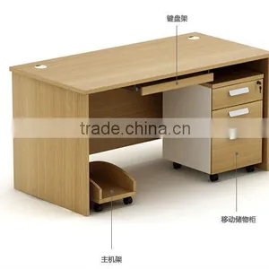 Melamine Particle Board Home Computer Desk thumbnail-1