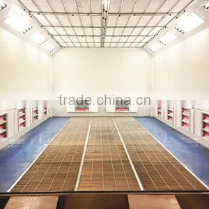 QX1000 Electric Heating Paint Booth With 30pcs Infrared Heaters (CE,ISO Certificate) thumbnail-2