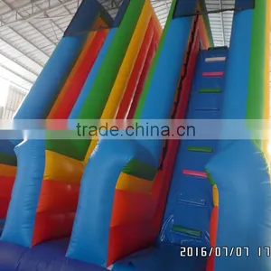 2016 New Design High Inflatable Water Slide Double Lane Wet Slide thumbnail-6