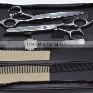 High-Grade Sapphire Beauty Salon Scissors With Hair Scissors Professional For Hair Scissors 440c Japanese Steel thumbnail-2