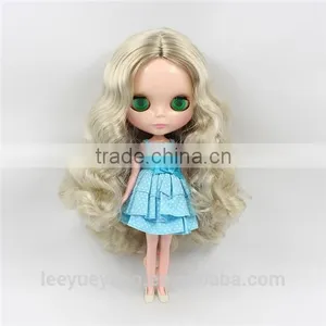 High Quality Long Deep Curly Dark Blonde Neo Blythe Doll Wigs thumbnail-2
