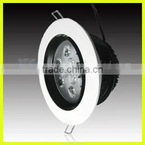 9w Recessed Led Downlight Black and White thumbnail-1