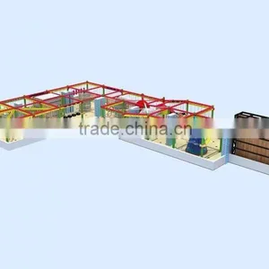 Adventure Play Equipment Indoor Ropes Course For Children thumbnail-4