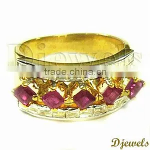 Ruby Wedding Rings, Ladies Gold Rings, Rings Jewelry thumbnail-1