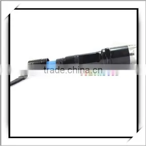 C1 Q5 Aluminum LED Flashlight Black thumbnail-3