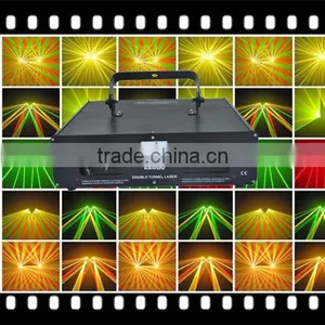 Double Lens 800mW RGY Laser Show Lighting L2080 thumbnail-1