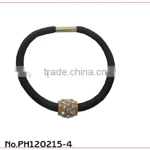 Elastic Hair Bands With Metal Knot thumbnail-1