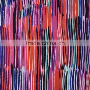 High Quality Fashion Women Fabric Digital Printing Polyester Spandex Scuba Fabric thumbnail-1