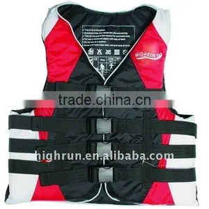(Hot Selling)Adult 210D PU Nylon Floating Life Jacket and Life Vest thumbnail-1