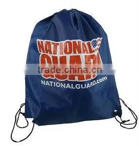 Factory Price Custom Logo Print Hiking Sports Drawstring Sling Backpack thumbnail-2