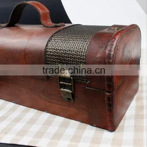 Classical Chinese Factories Wholesale Custom Red Wine Box, Beautiful Wooden Gift Box thumbnail-4