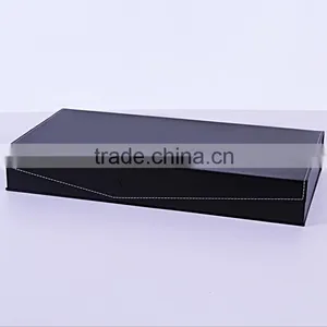 Chinese Factories Wholesale Custom 12 Slot Glasses Boxes, Jewelry Boxes, Leather Black Beautiful Storage Box thumbnail-2