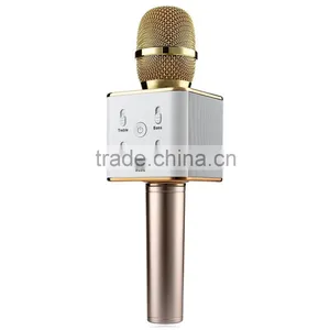 Handheld Wireless Karaoke Microphone Bluetooth Speaker For Mobile Phones Tablets... thumbnail-1
