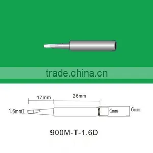 900M-T-1.6D Solder Tip/25W Soldering Bit /Copper Welding Contact Head/Gradient 45 Degrees thumbnail-1