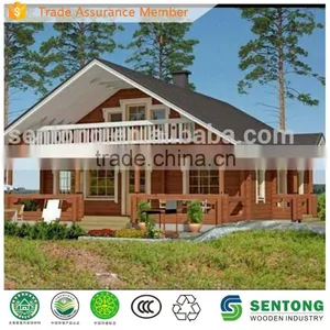 Two Story Prefab Living Wooden House/Villa thumbnail-1